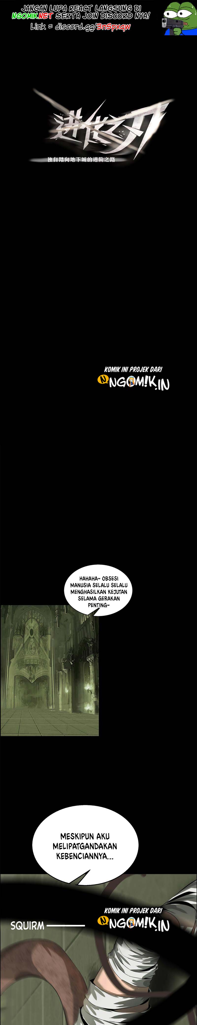 The Blade of Evolution – Walking Alone in the Dungeon Chapter 43 Bahasa Indonesia